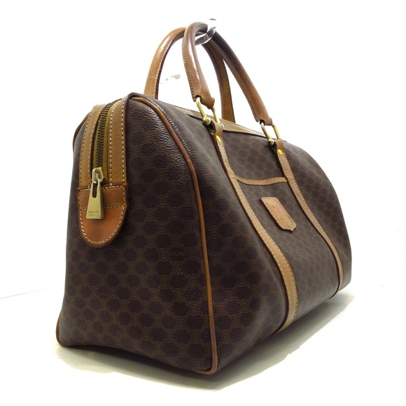 Celine Macadam Pattern Handbag Brown - Picture 2 of 15